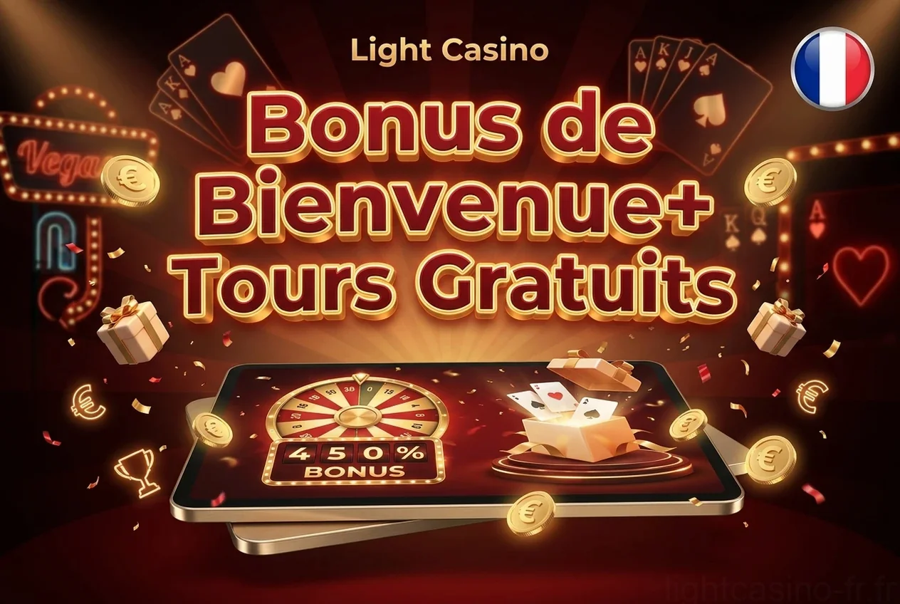 Bonus de Bienvenue+ Tours Gratuits